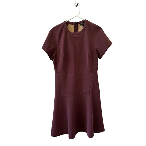 Rag & Bone Watson Short Sleeve Mini Dress Women's Size 6 - Picture 3 of 9